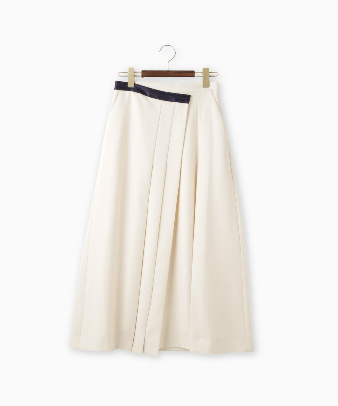 カラーテープウエストマークアシンメトリースカート