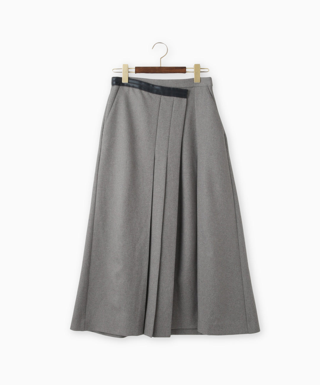 カラーテープウエストマークアシンメトリースカート