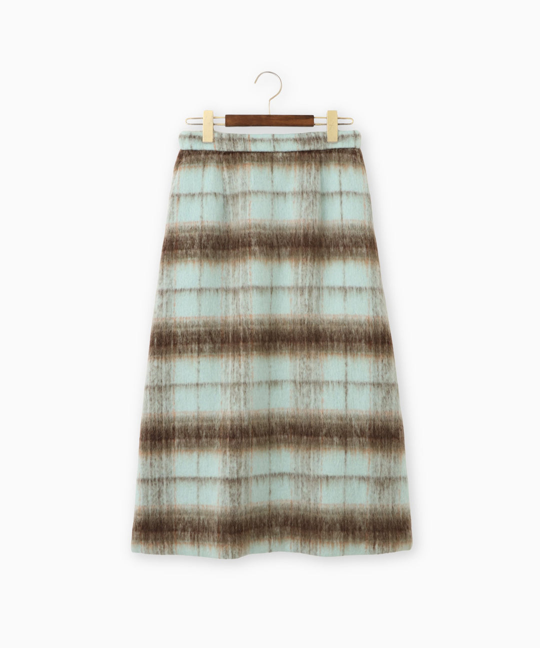 ライトシャギーAラインミニスカート