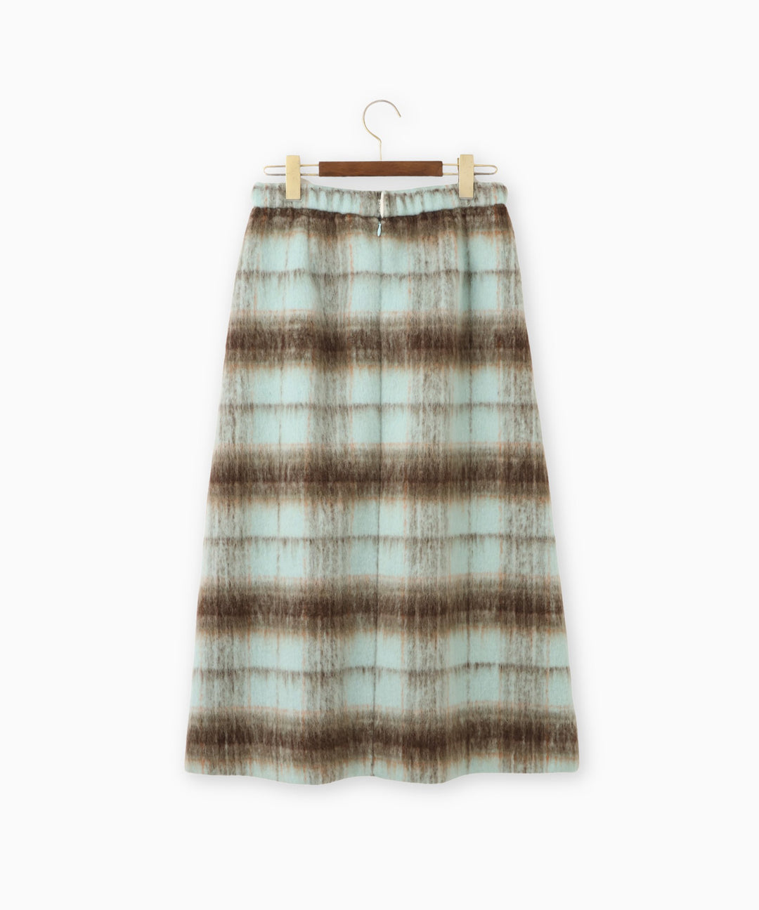 ライトシャギーAラインミニスカート