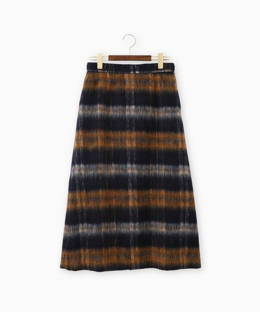 ライトシャギーAラインミニスカート