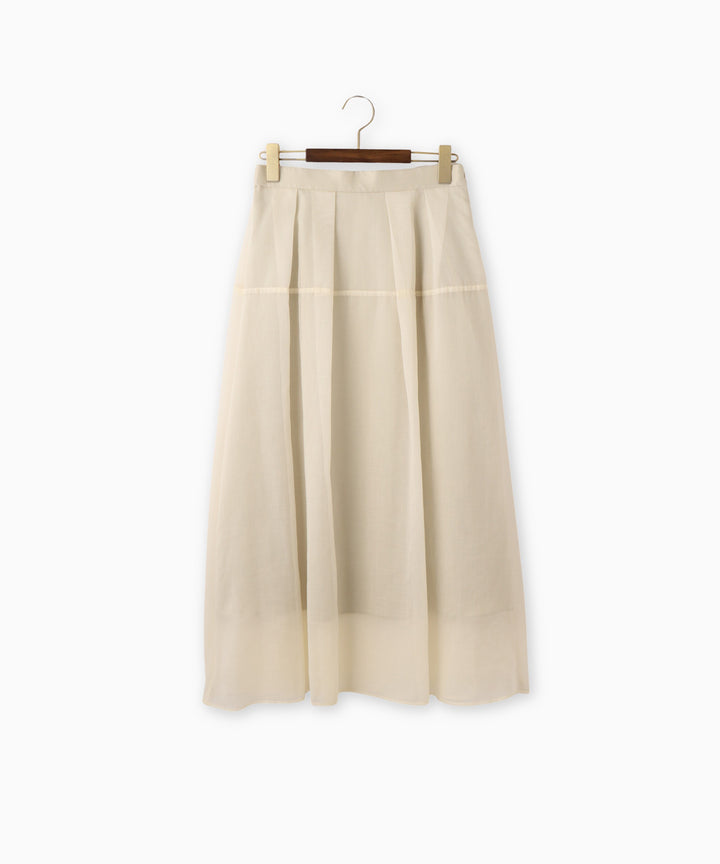 シアーオーガンジースカート