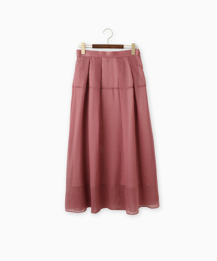 シアーオーガンジースカート