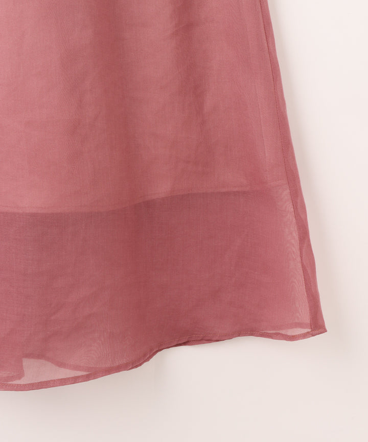 シアーオーガンジースカート