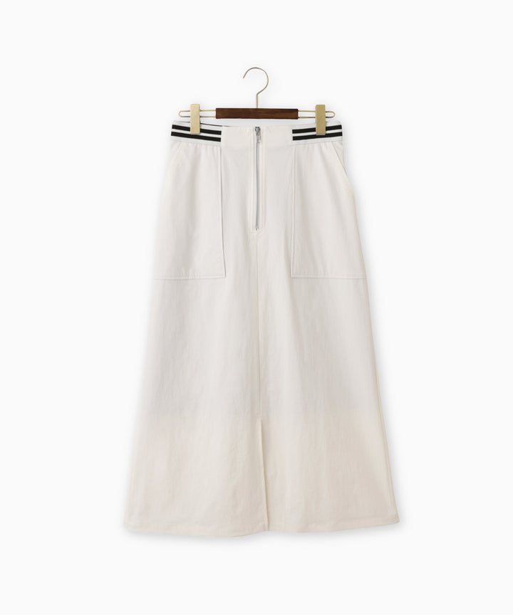 フロントジップカーゴスカート