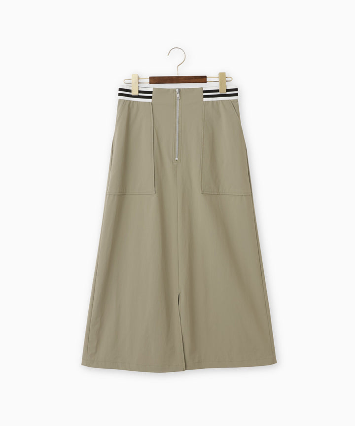 フロントジップカーゴスカート