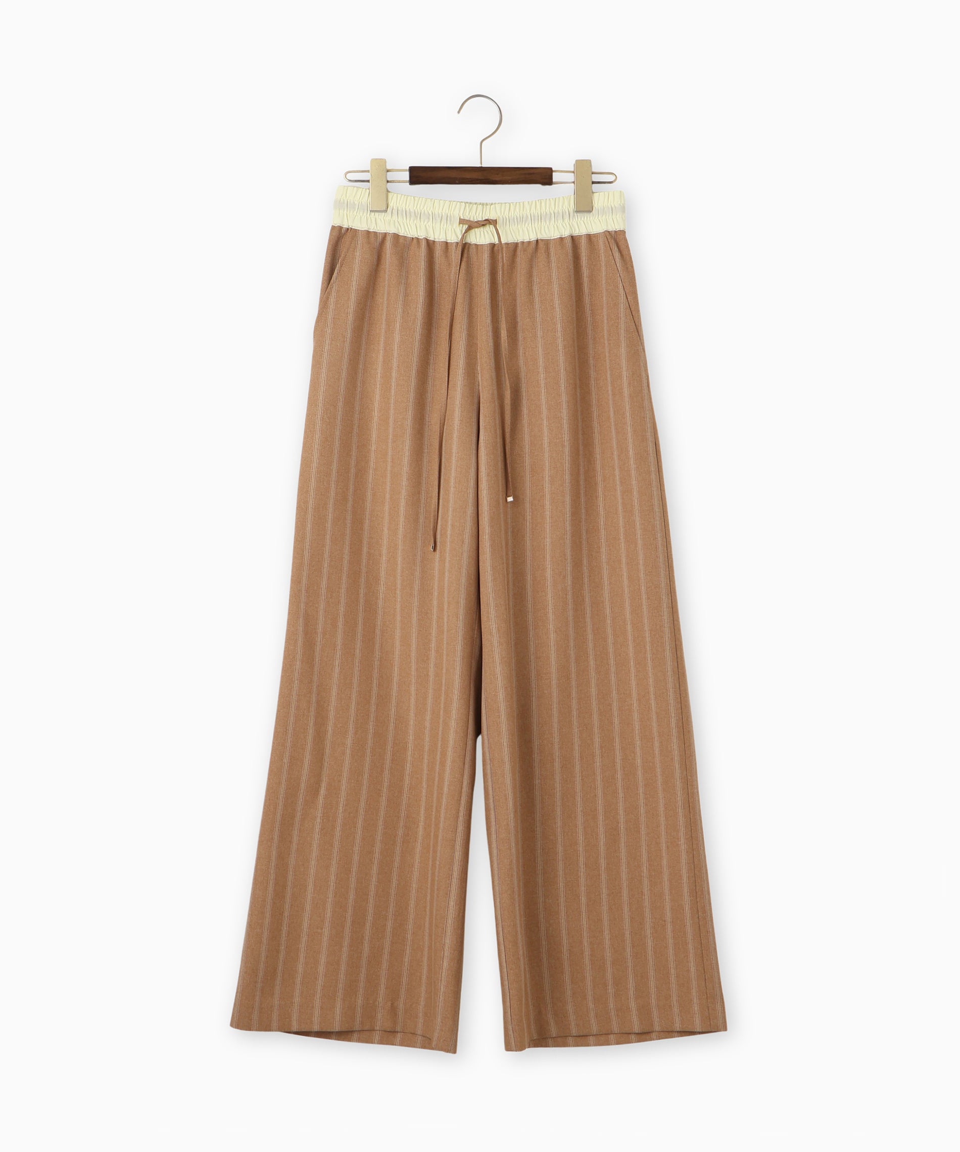 FIDRA ストライプ ベージュ パンツ XL ストライプパンツ