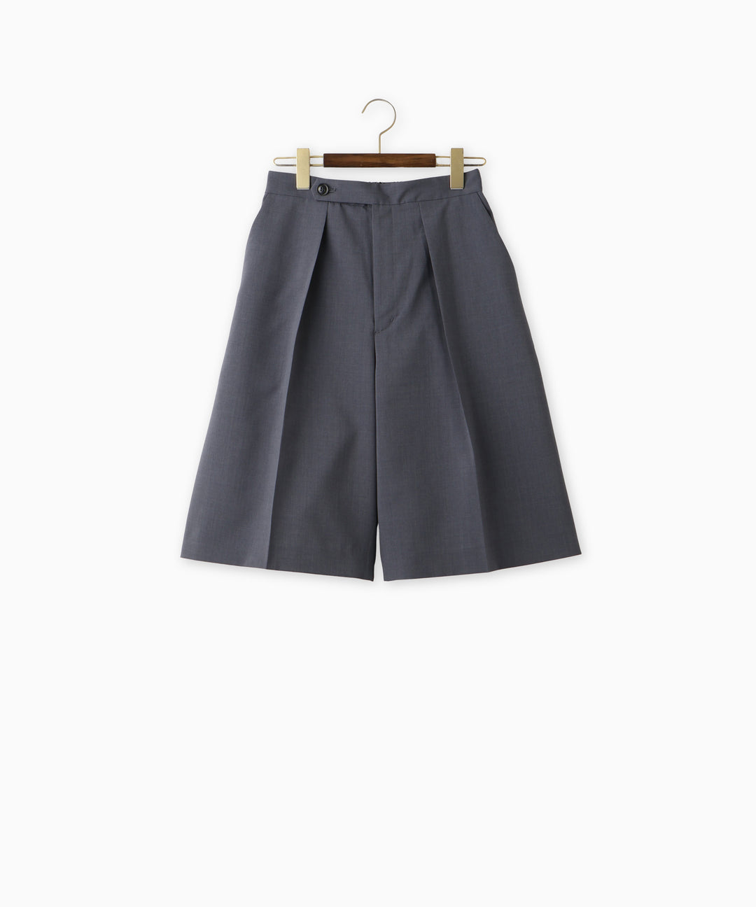 センタープレスハーフパンツ