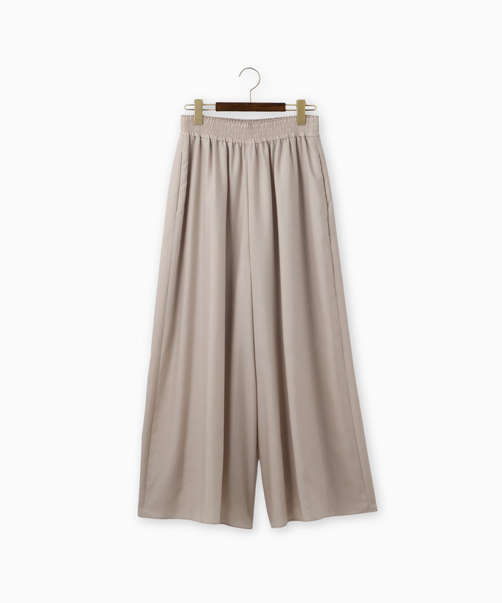 シンプルワイドパンツ