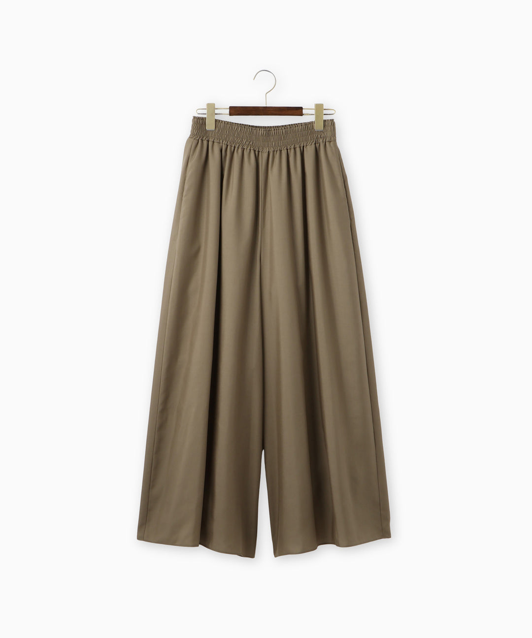 シンプルワイドパンツ