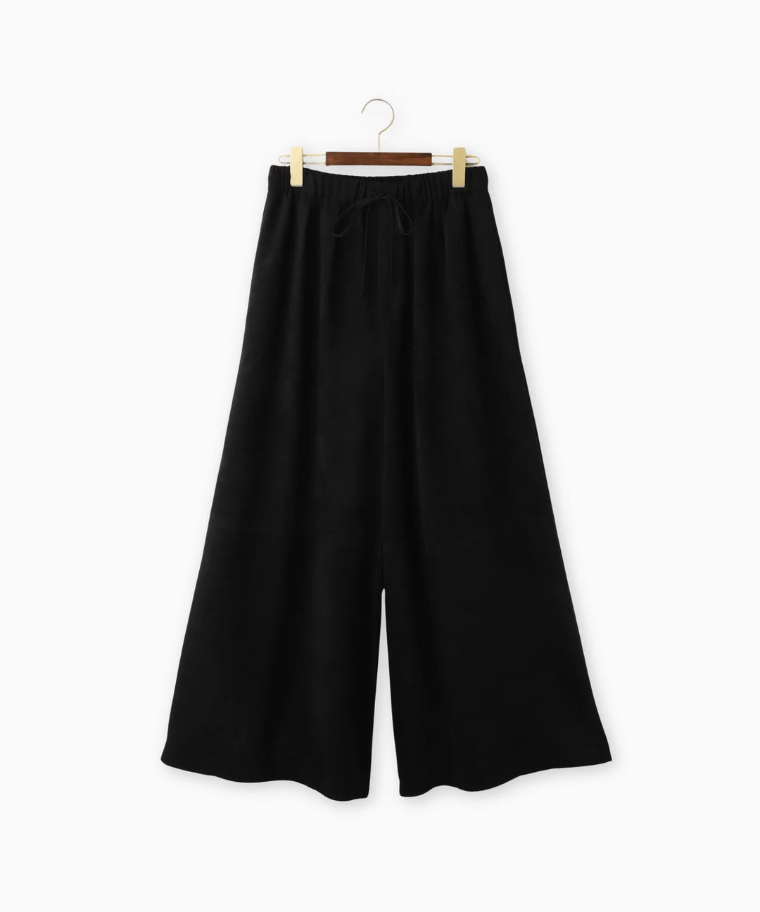 フェイクスエードワイドパンツ