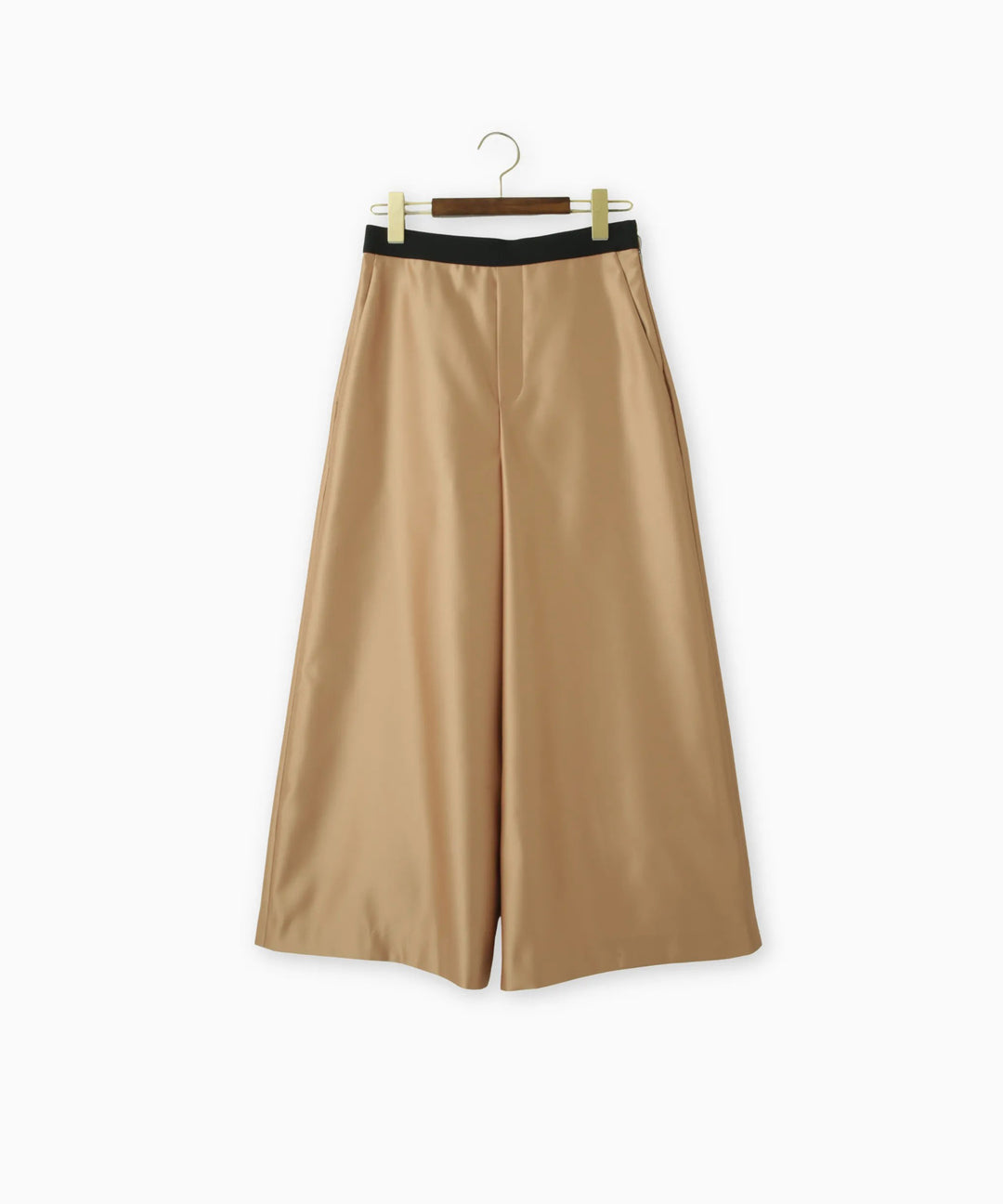 マットサテンワイドパンツ