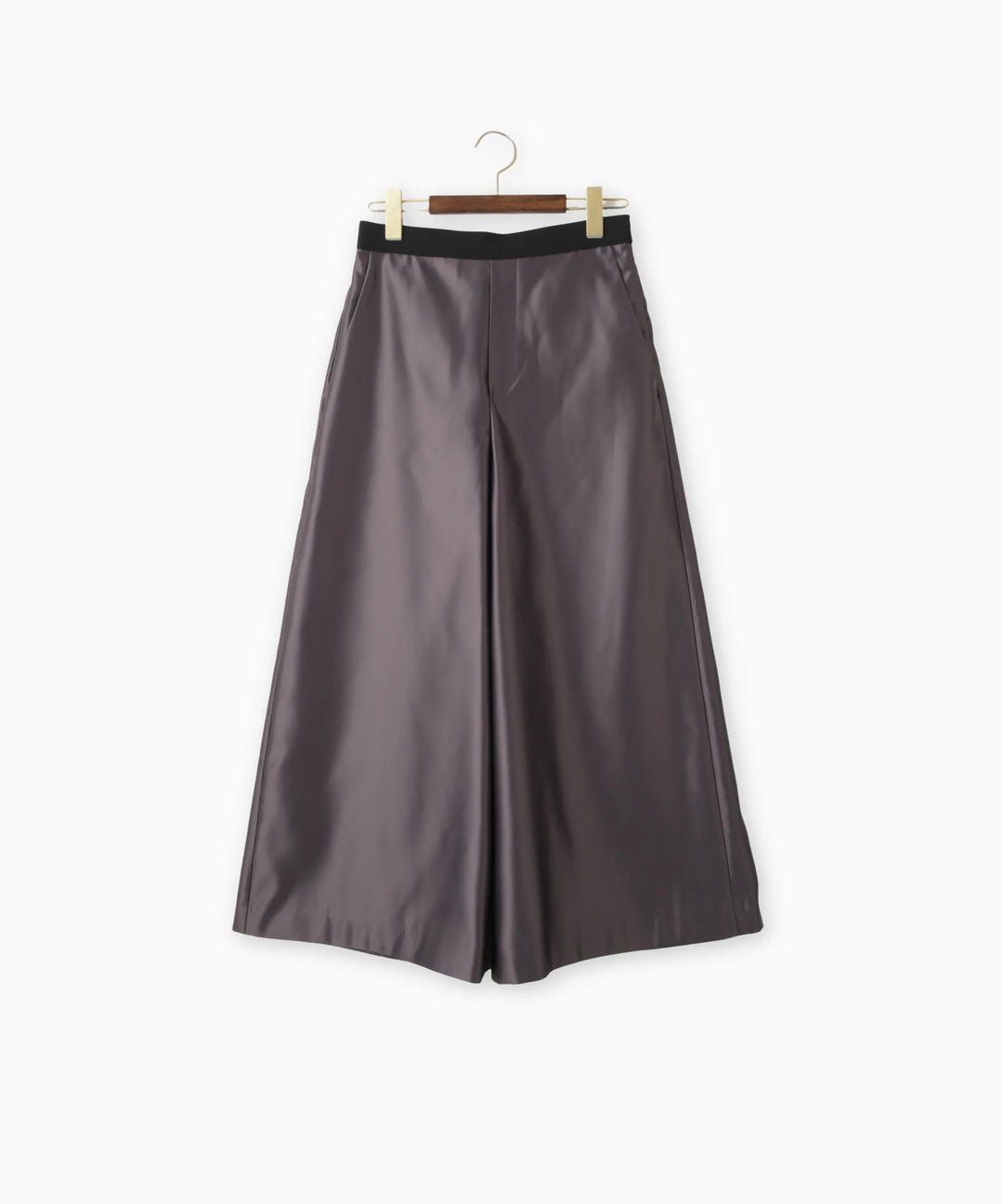 マットサテンワイドパンツ
