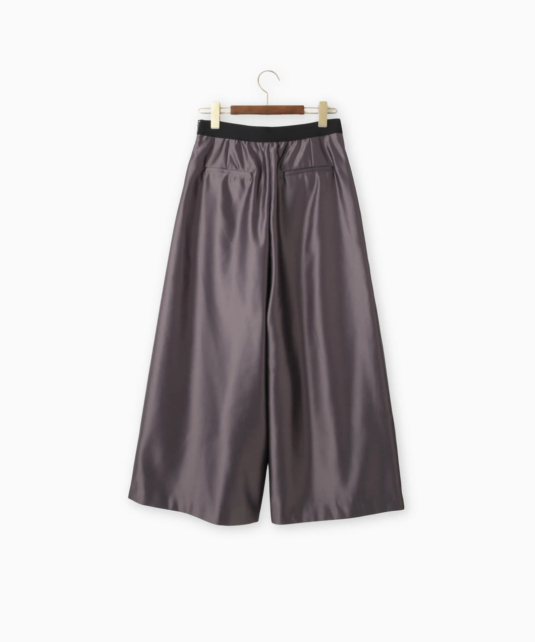 マットサテンワイドパンツ