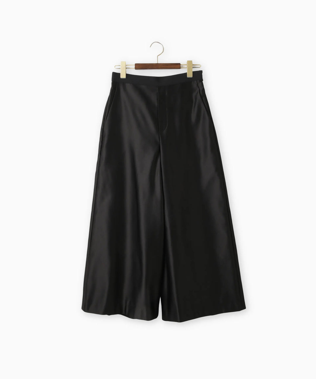 マットサテンワイドパンツ