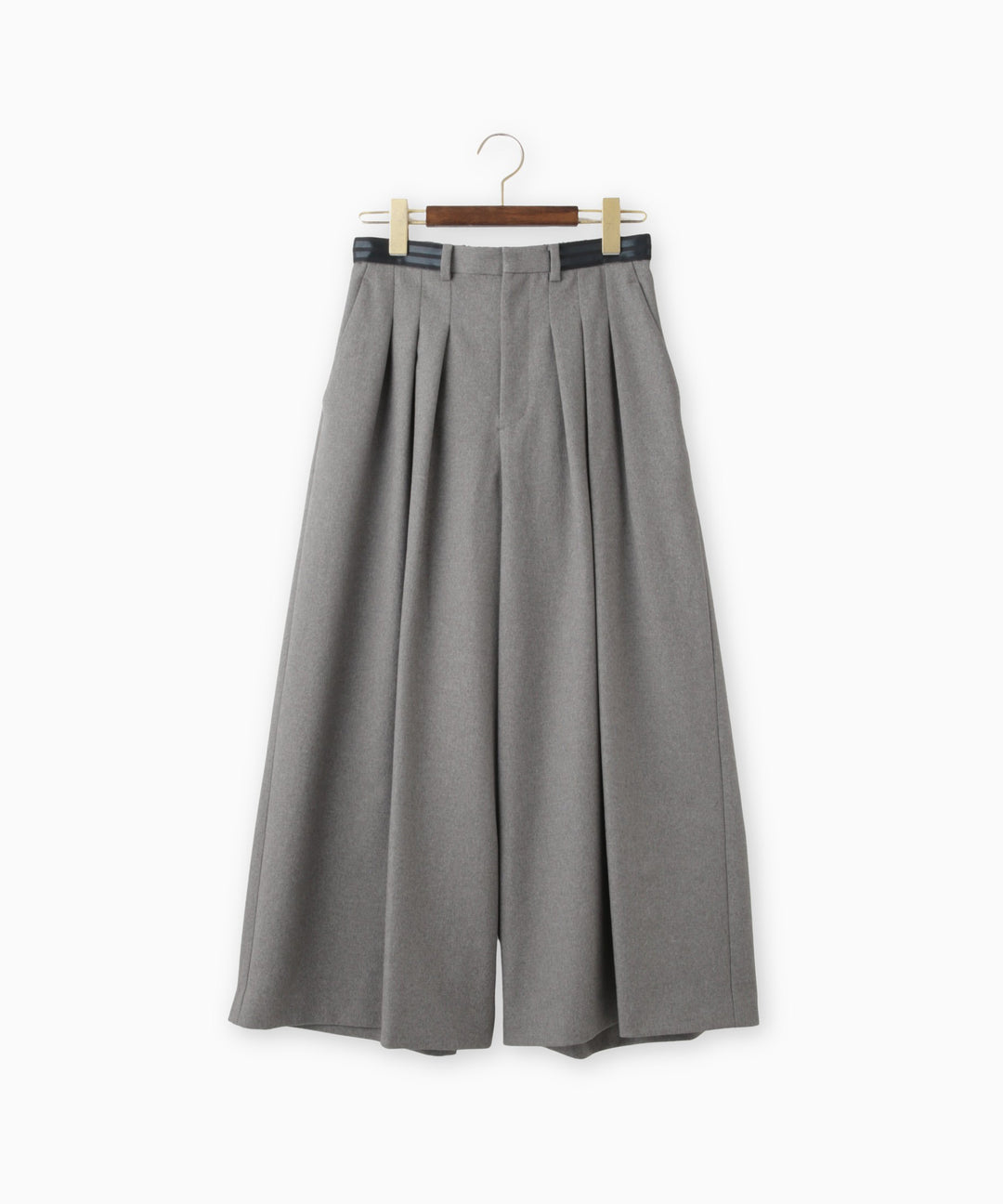 カラーテープウエストマークテーパードパンツ