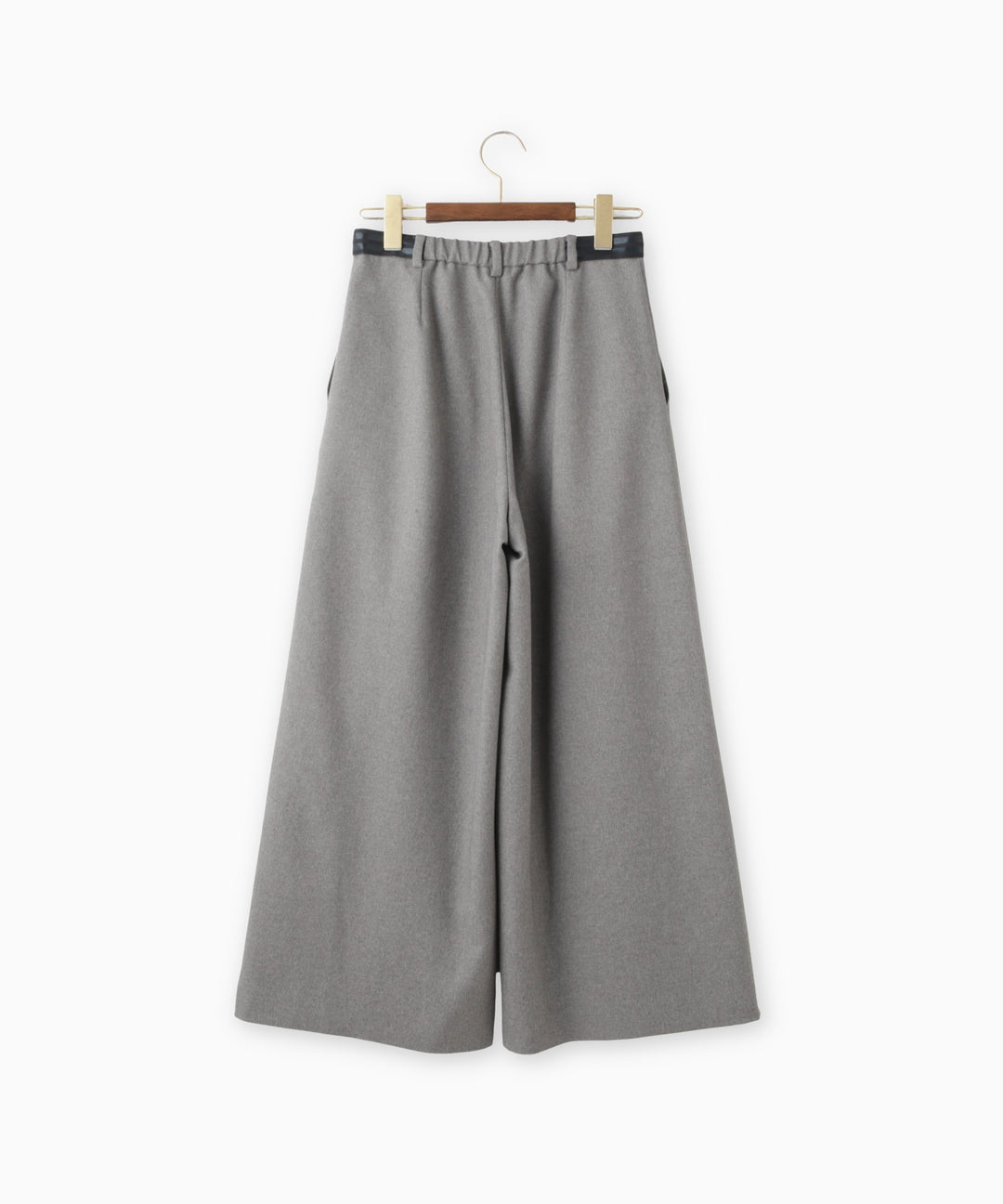 カラーテープウエストマークテーパードパンツ