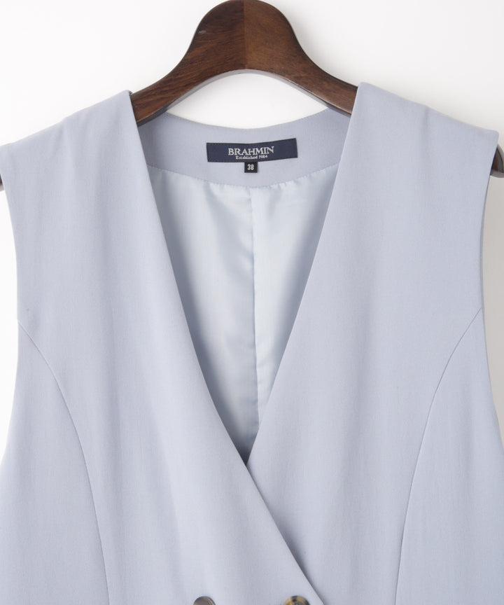 バックサテンジョーゼットオールインワン