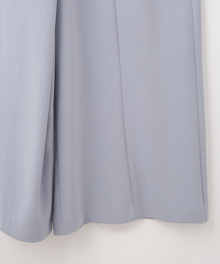 バックサテンジョーゼットオールインワン