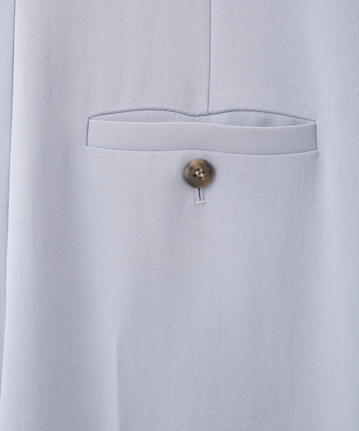 バックサテンジョーゼットオールインワン