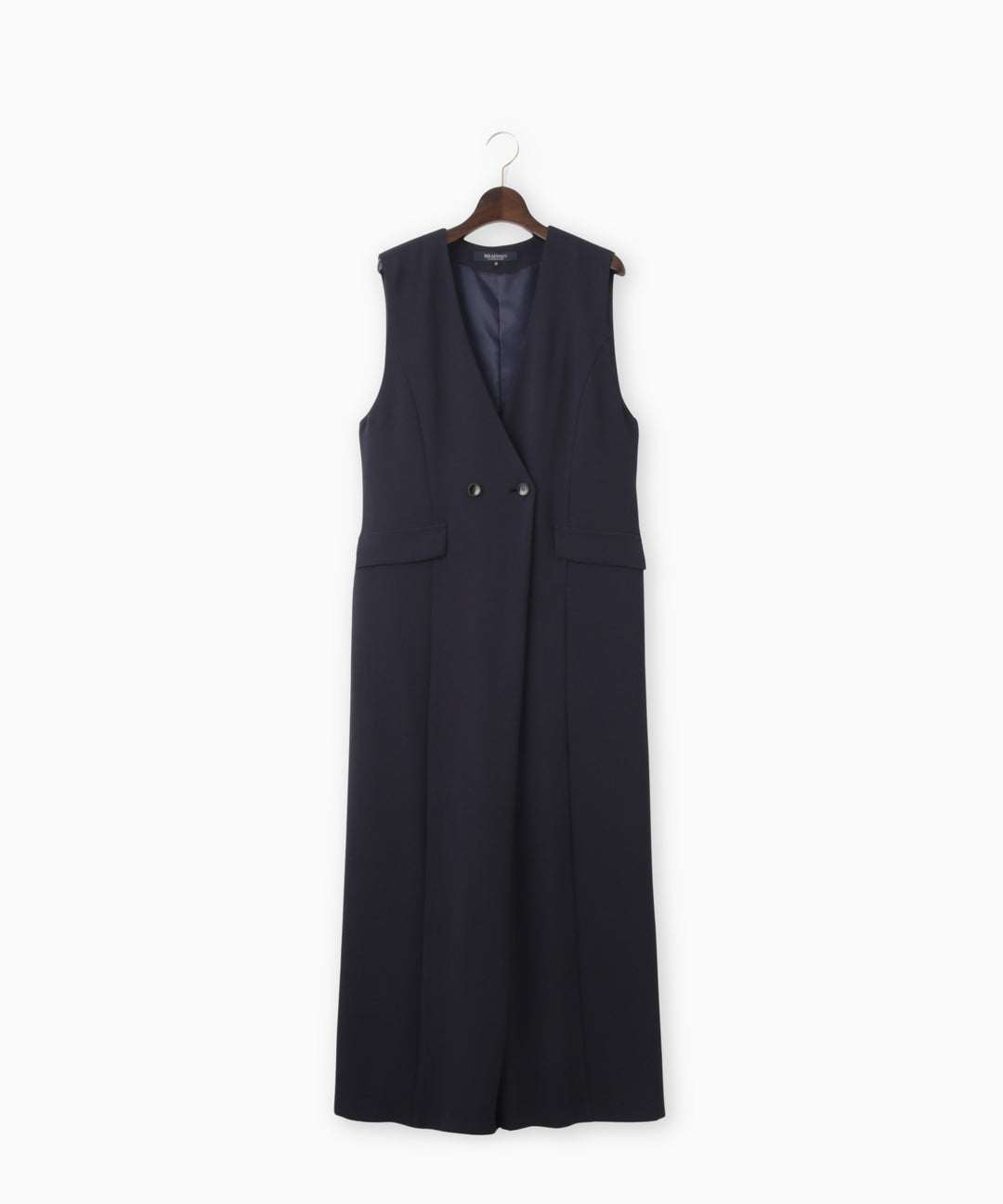 バックサテンジョーゼットオールインワン