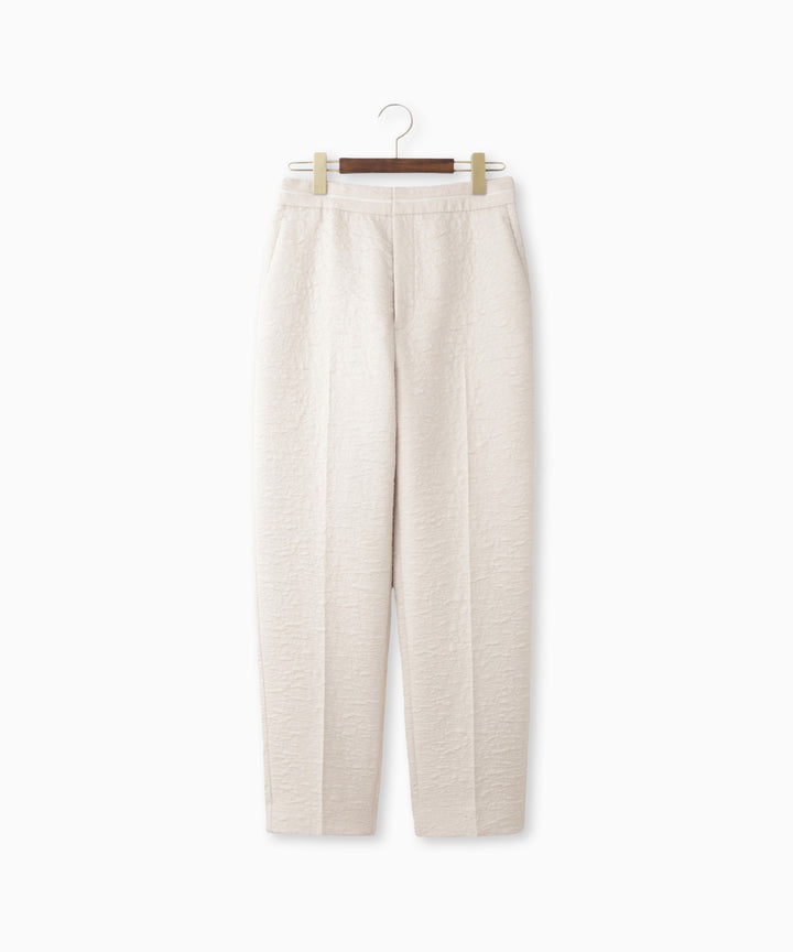 ジャガードテーパードパンツ