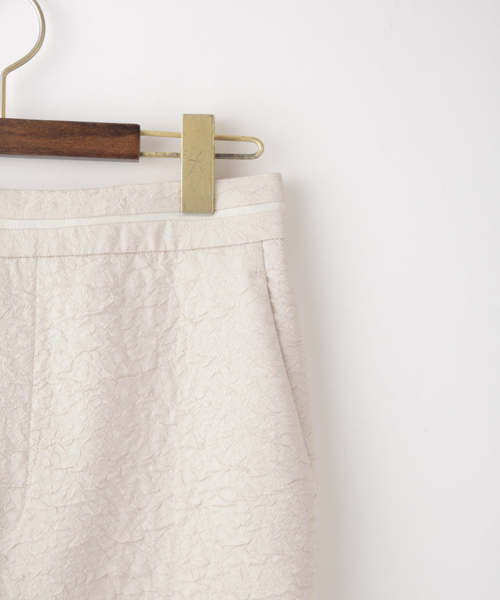 ジャガードテーパードパンツ