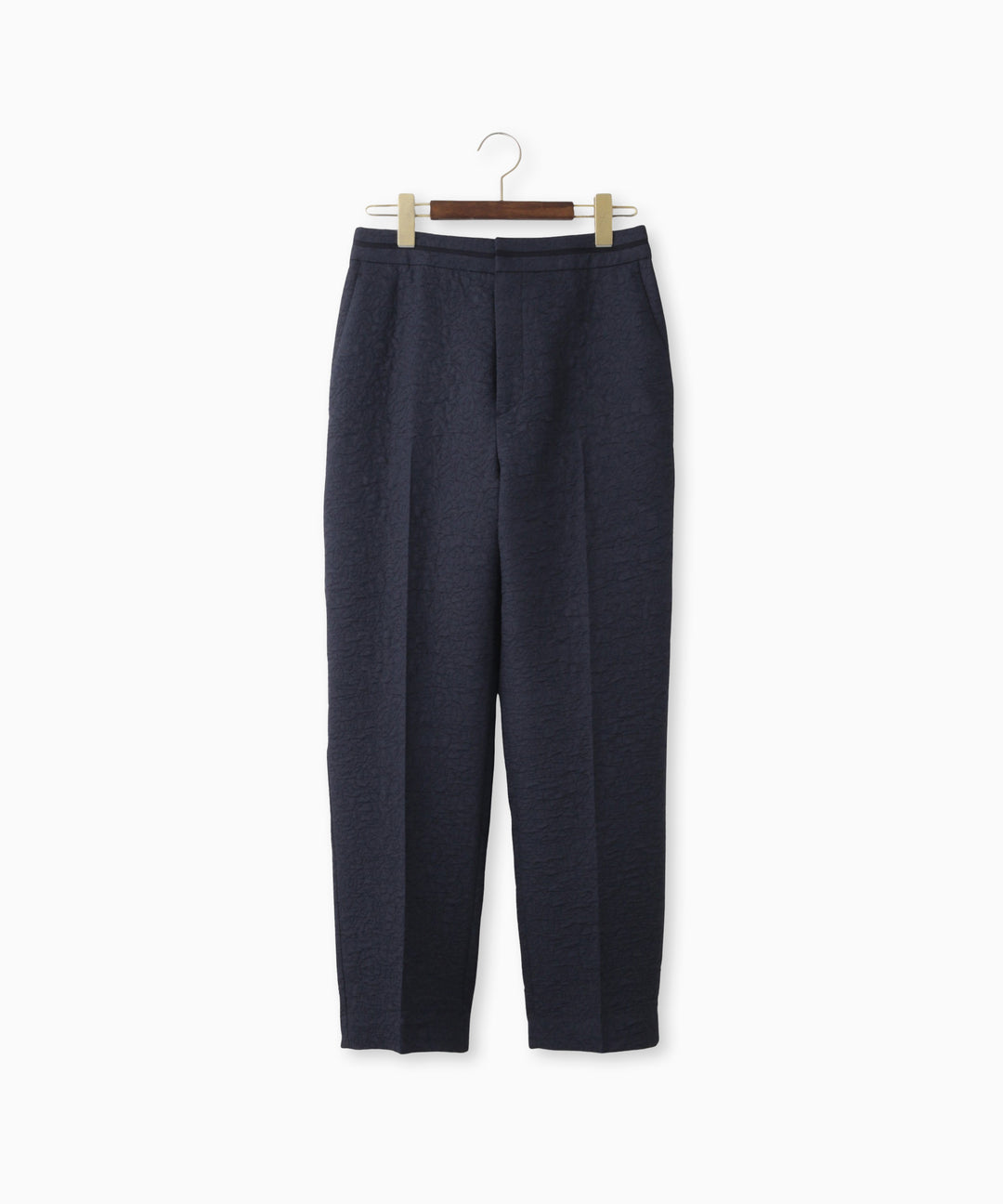 ジャガードテーパードパンツ