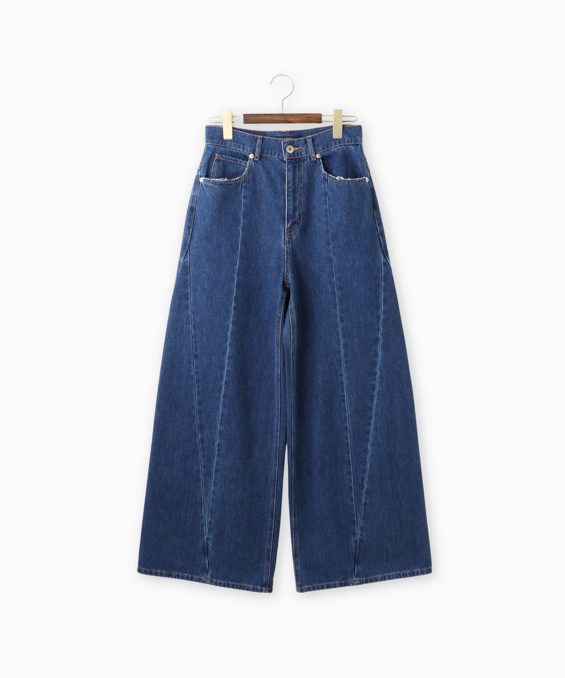 コットンデニムワイドパンツ – FACE SANS FARD