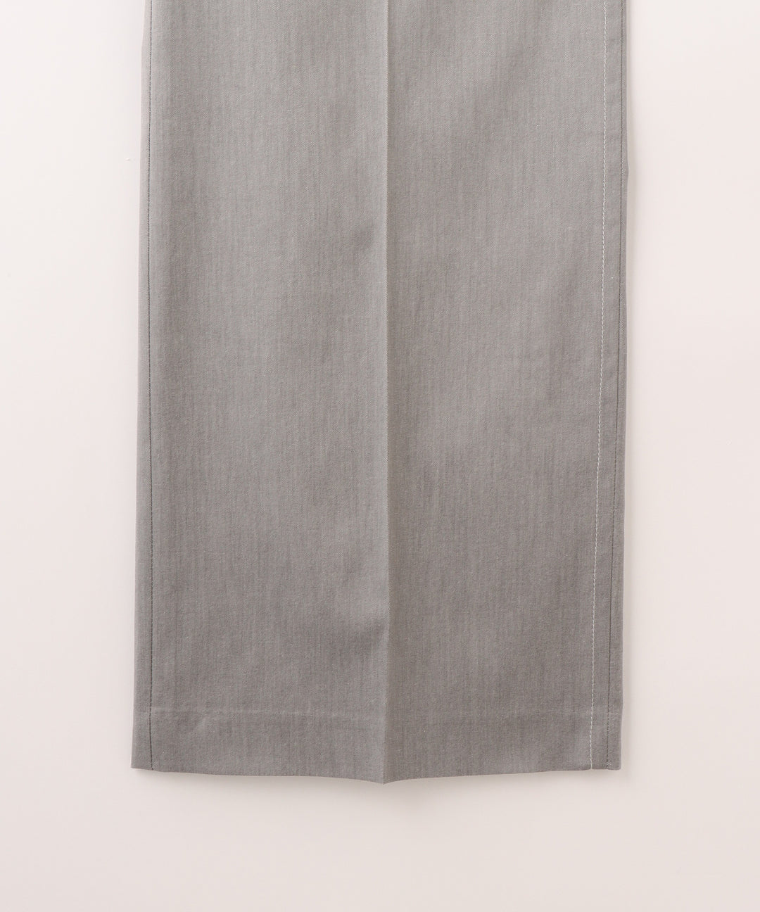 センタープレスワイドパンツ