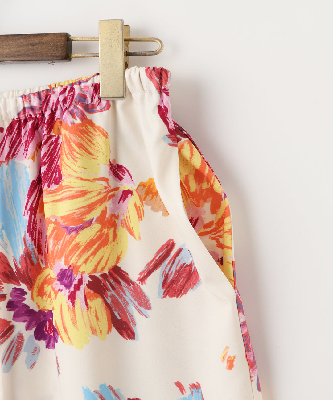 Multi-color Print Pants