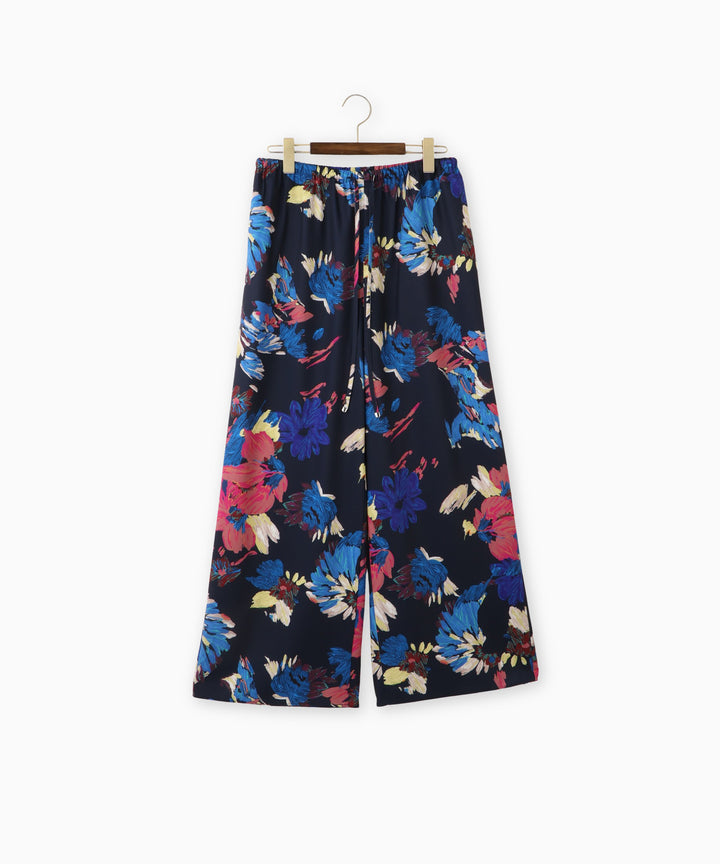 Multi-color Print Pants