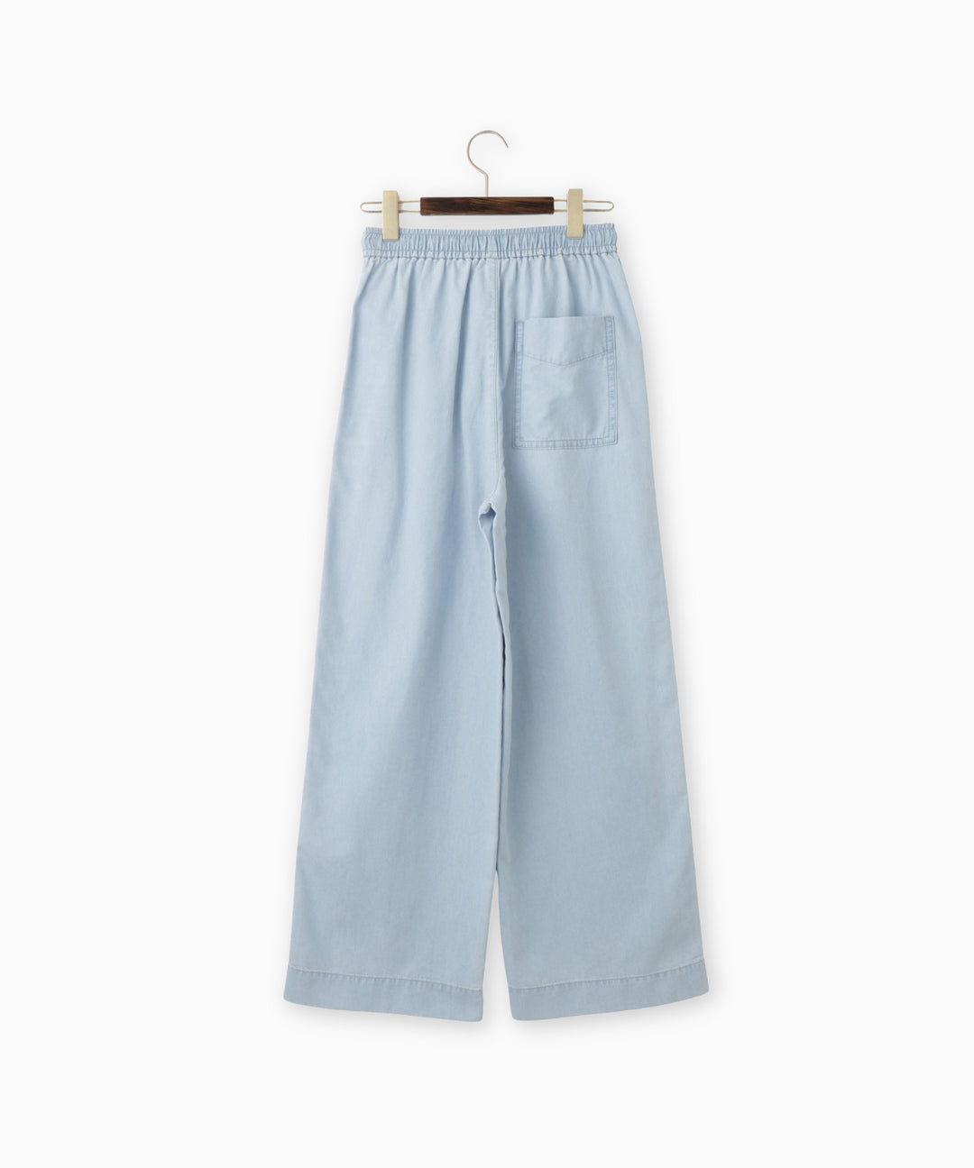 テンセルデニムワイドパンツ