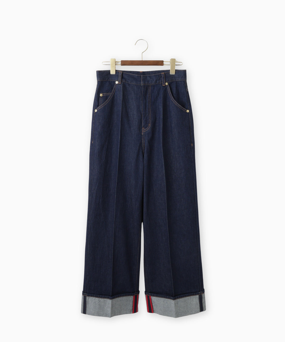 ロールアップデニムパンツ