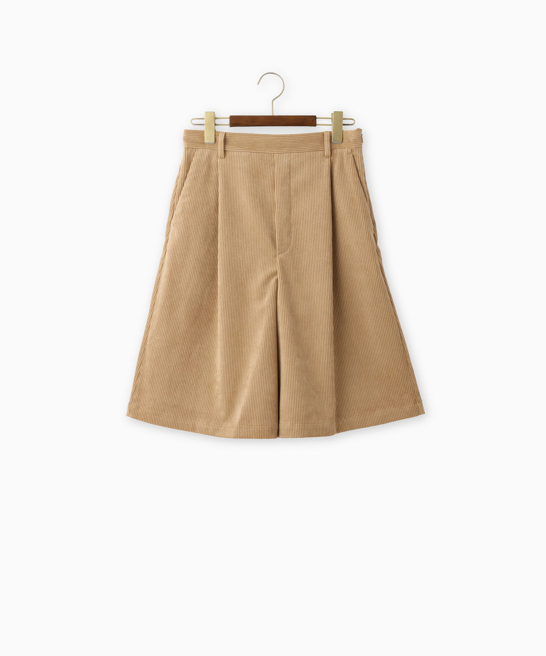 コーデュロイキュロットパンツ