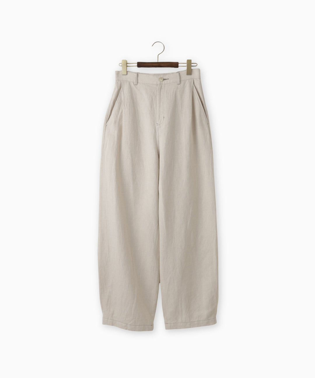 カーブシルエットデニムパンツ