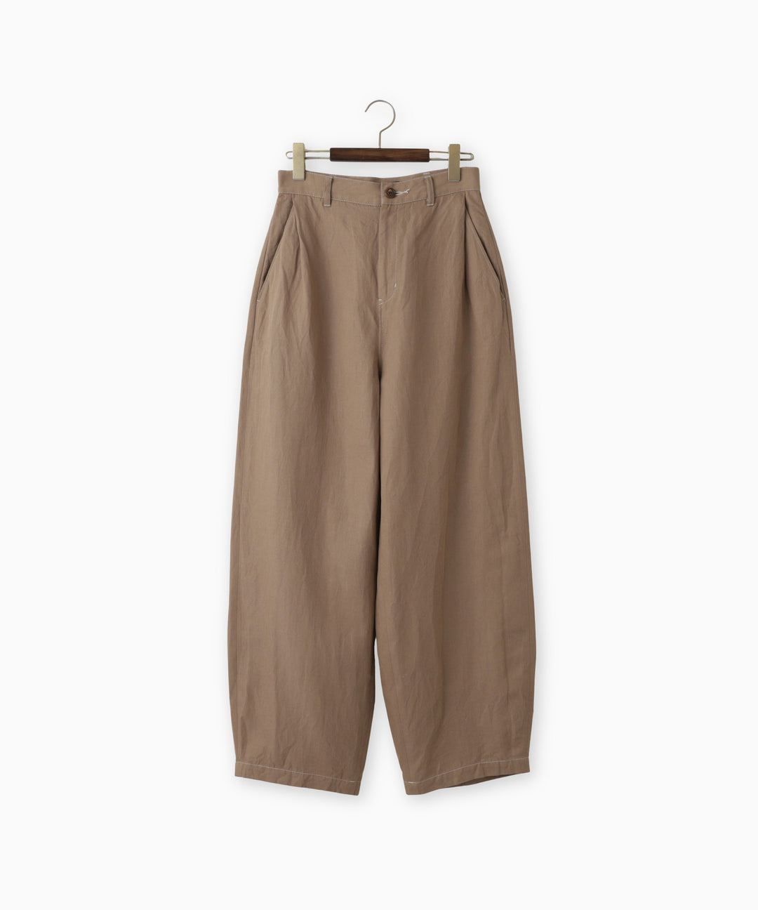 カーブシルエットデニムパンツ