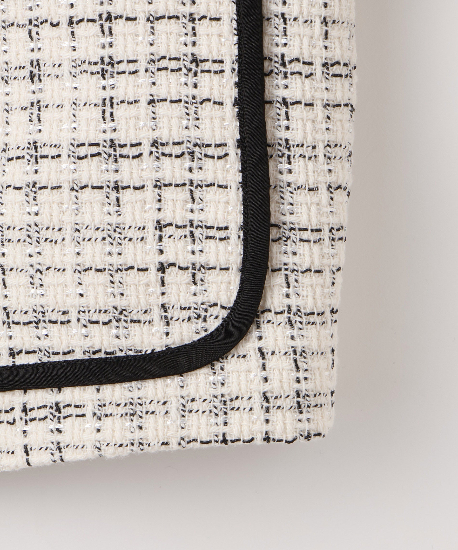 配色パイピングツイードジャケット – FACE SANS FARD