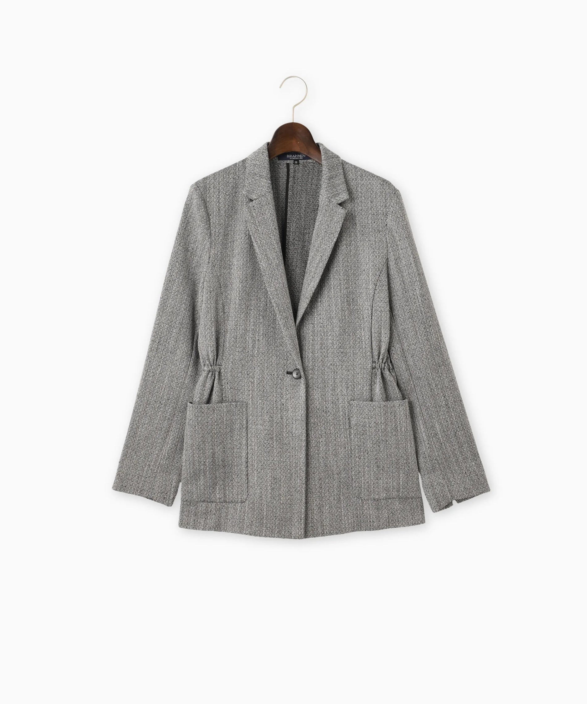 ヘリンボーンツィードジャケット – FACE SANS FARD