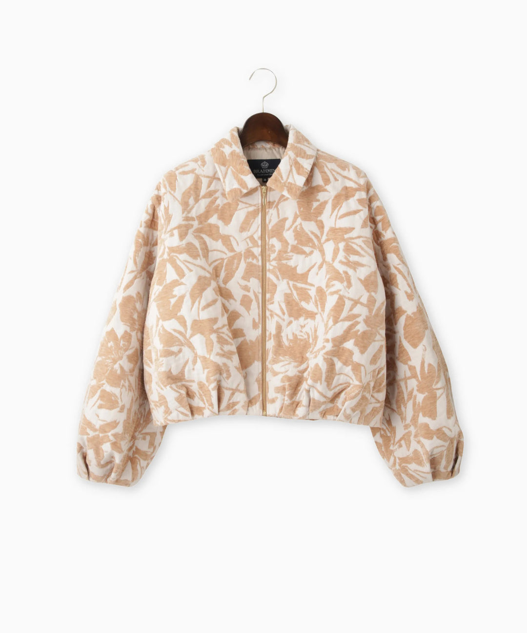 ジャガードブルゾン