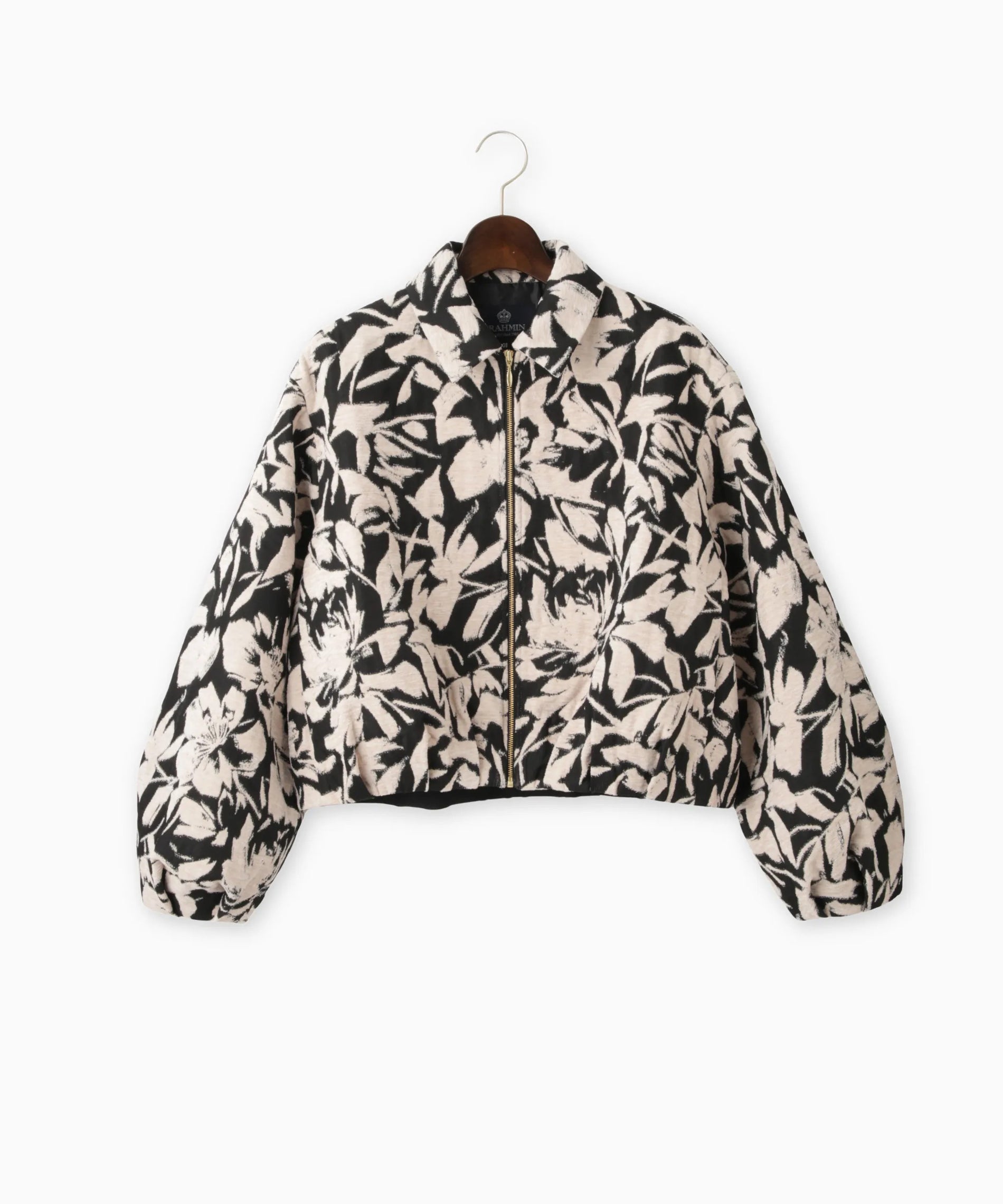 gypsohila ジャガードブルゾン　試着のみ gypsohila ジャガードブルゾン 試着のみ Jacquard Blouson Black