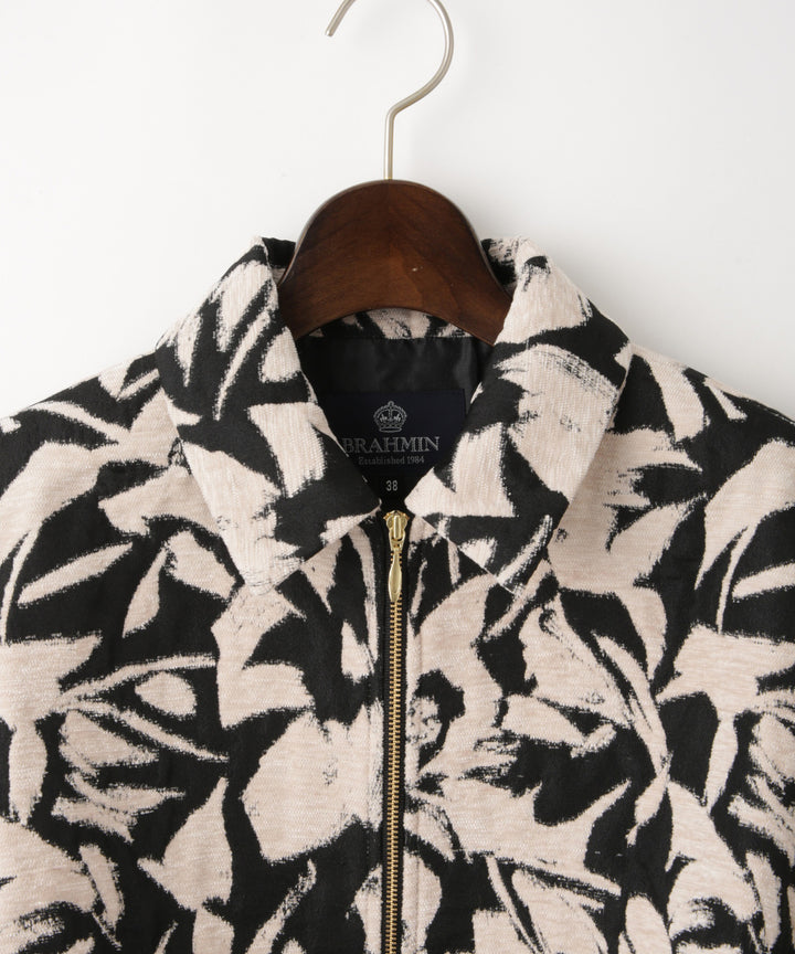 ジャガードブルゾン