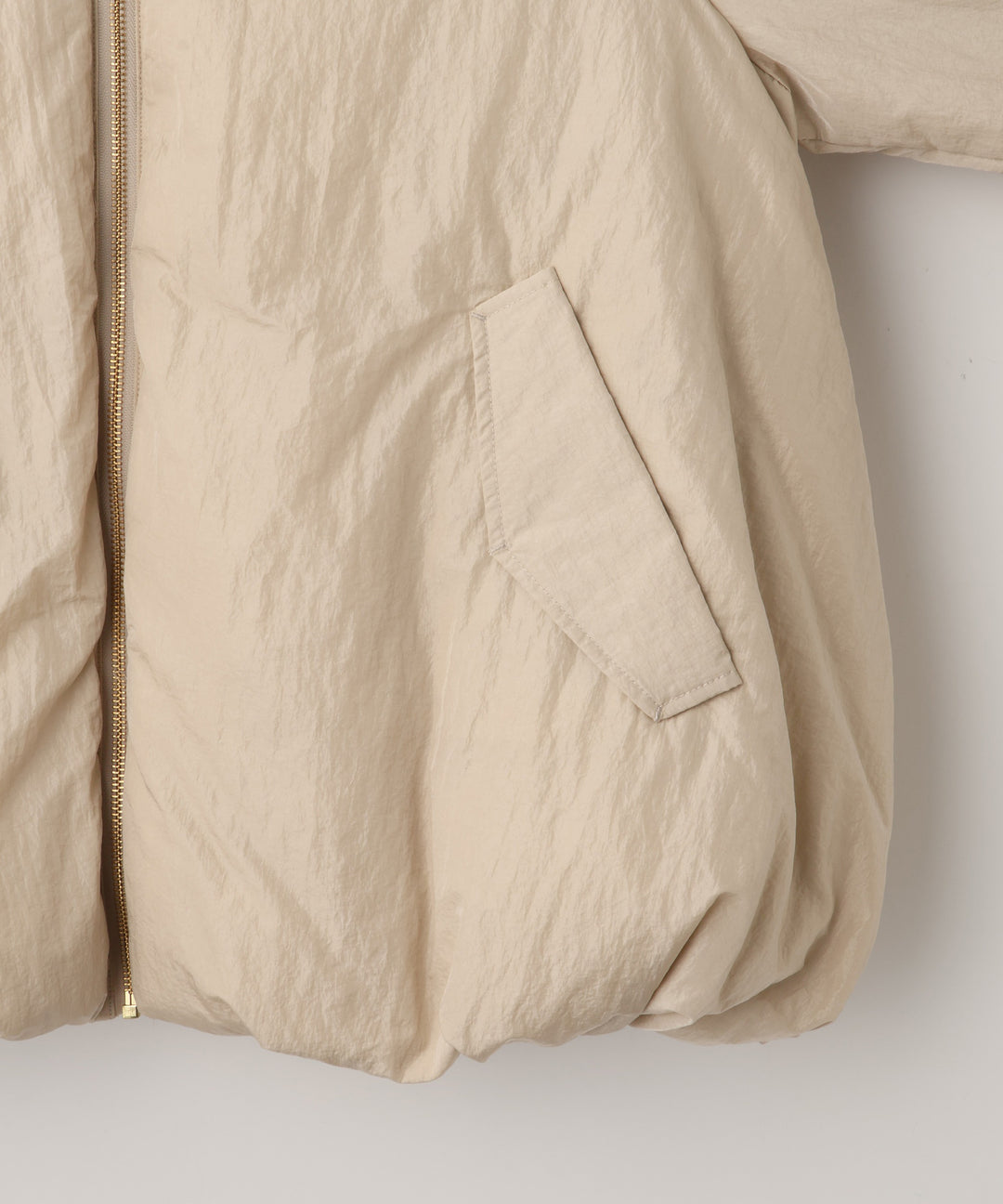 シボタッチAラインダウンジャケット