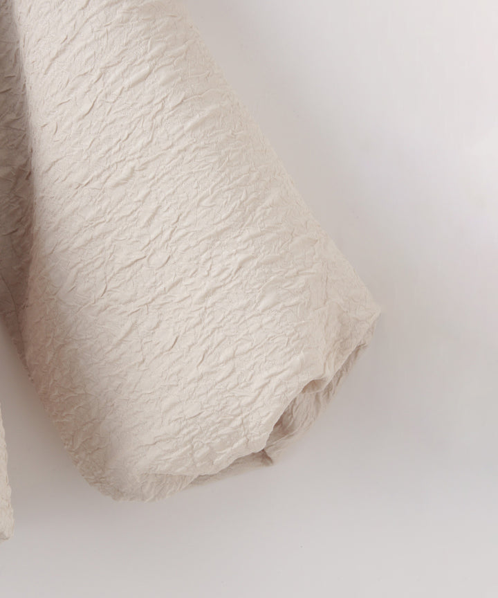 ジャガードノーカラージャケット