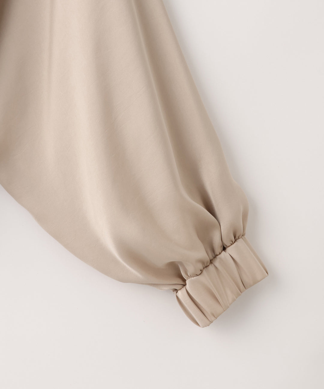 ヴィンテージサテン衿付きブルゾン