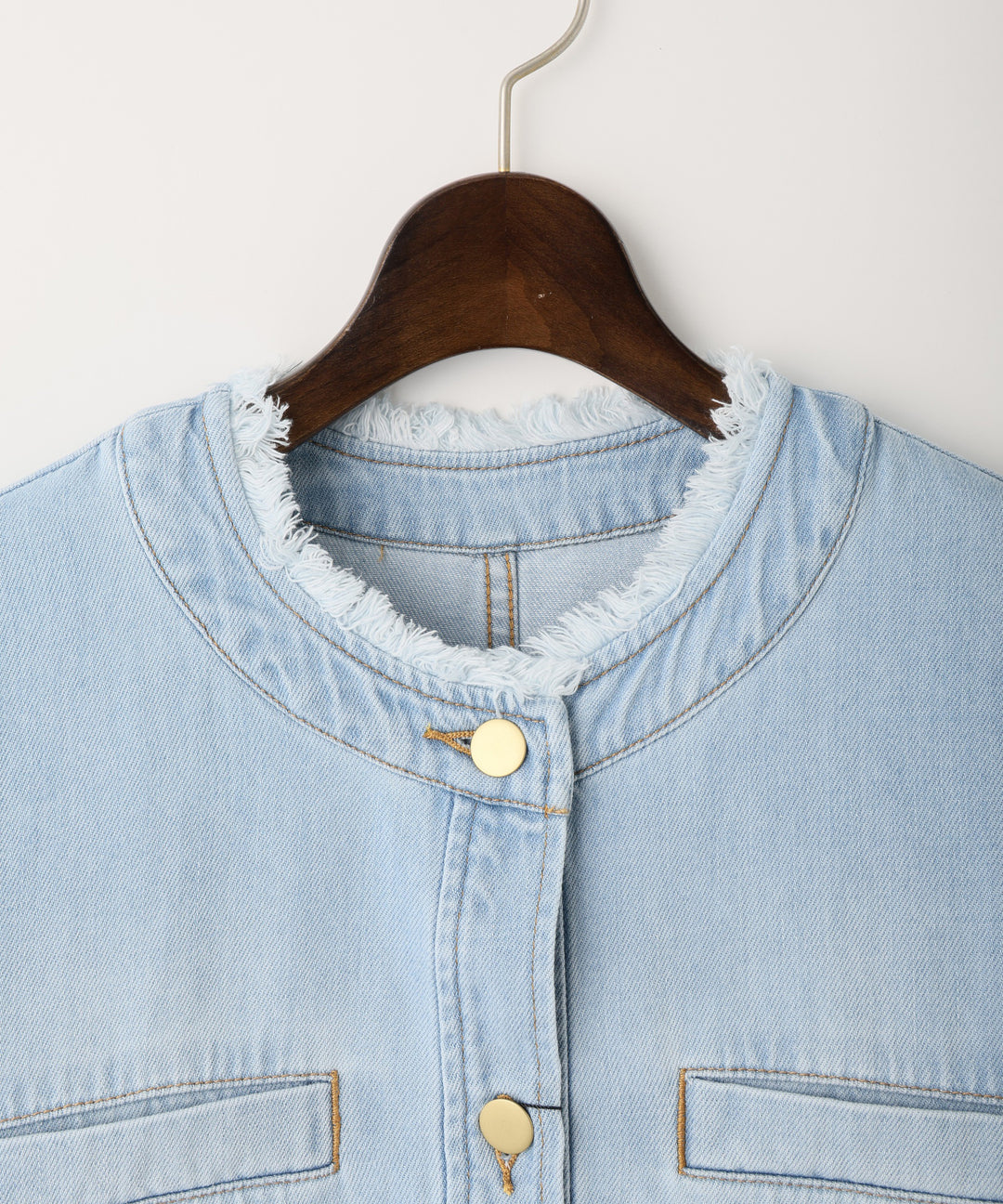 Denim blouson