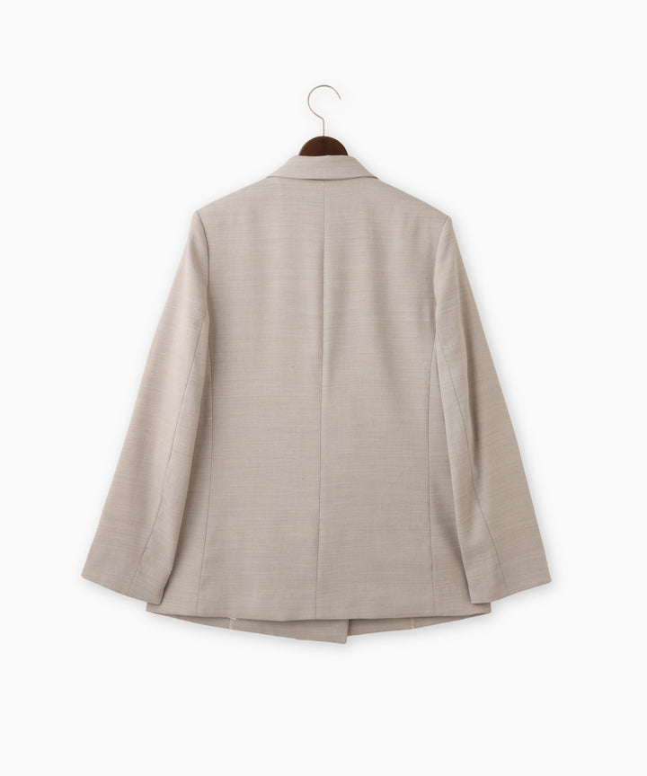 ウールブレンドダブルブレストジャケット