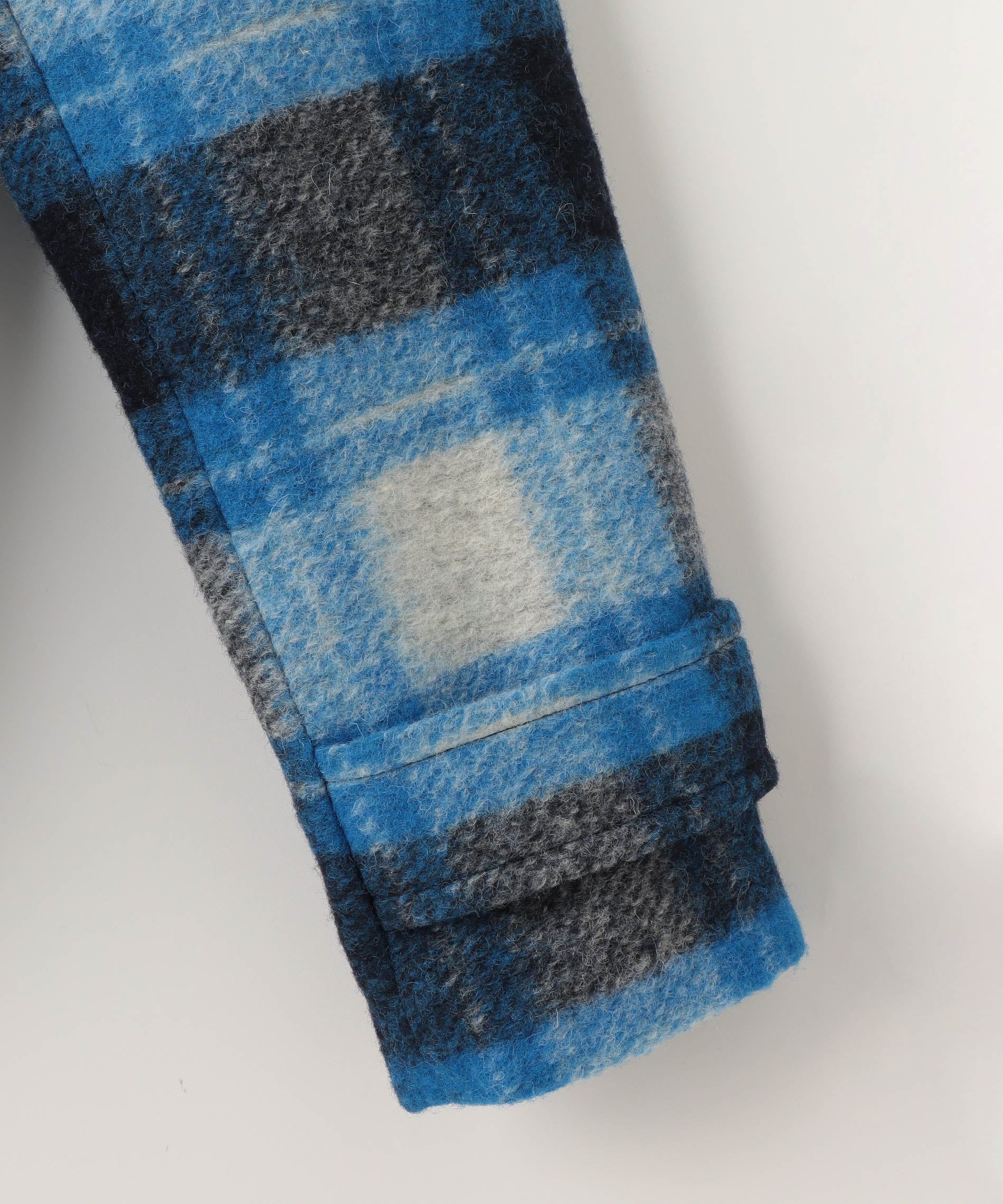 チェックスライバーピーコート – FACE SANS FARD