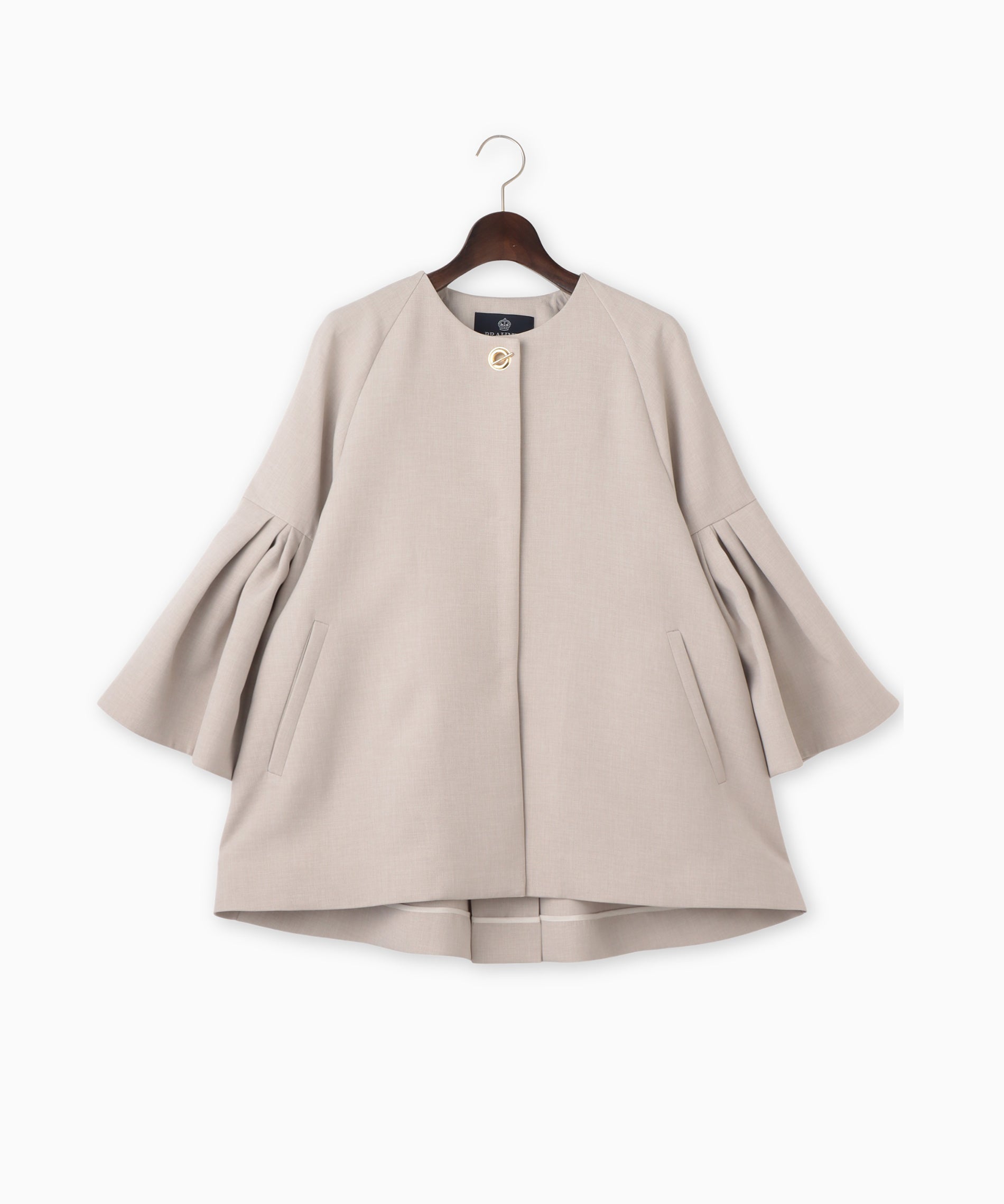 リネンライクダブルクロスコート – FACE SANS FARD