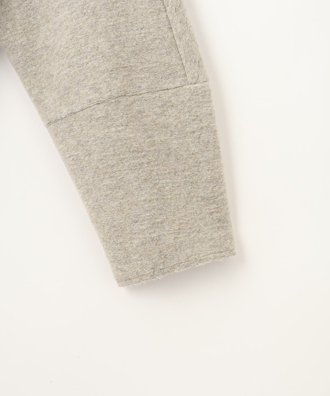 ダブルフェイスノーカラーコート